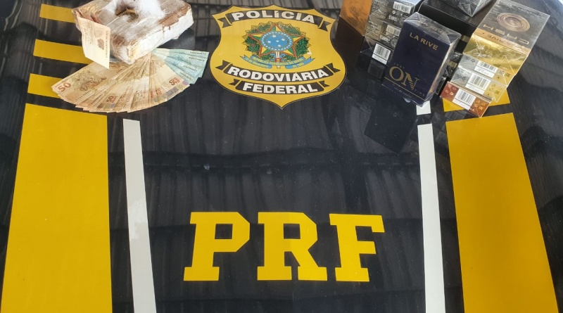 PRF prende homem com droga e mercadoria sem nota fiscal em Pontes e Lacerda