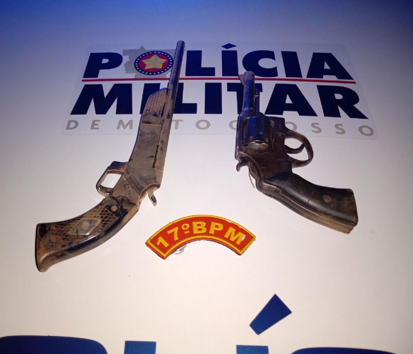Em Araputanga, bandidos invadem sítio, atiram contra dono e acabam presos
