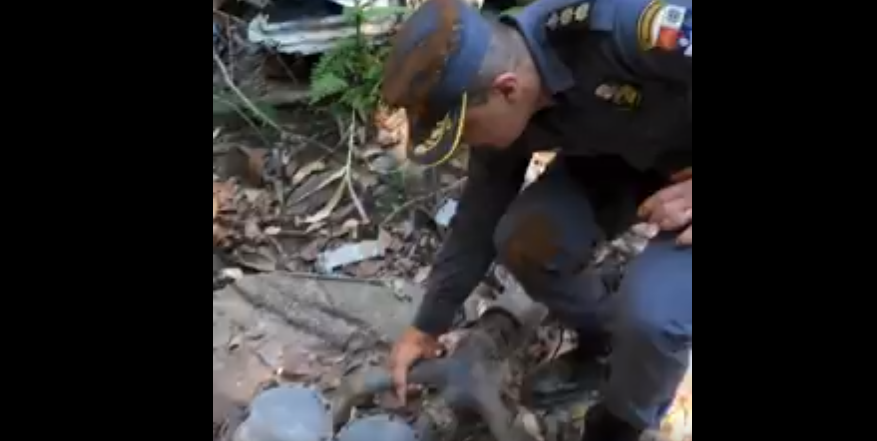Polícia Militar de Pontes e Lacerda localiza avião caído na nossa região; provavelmente os tripulantes morreram na queda