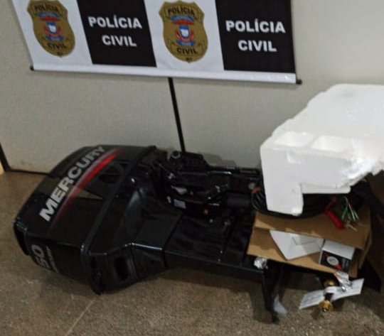 Polícia Civil identifica suspeito de furto e recupera motor avaliado em R$ 25 mil em Pontes e Lacerda