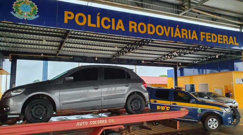 PRF recupera veículo em Pontes e Lacerda