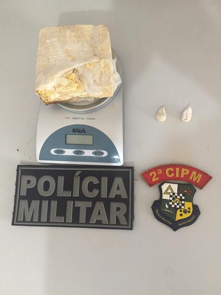 Comodoro: Suspeito é preso com pasta base de cocaína