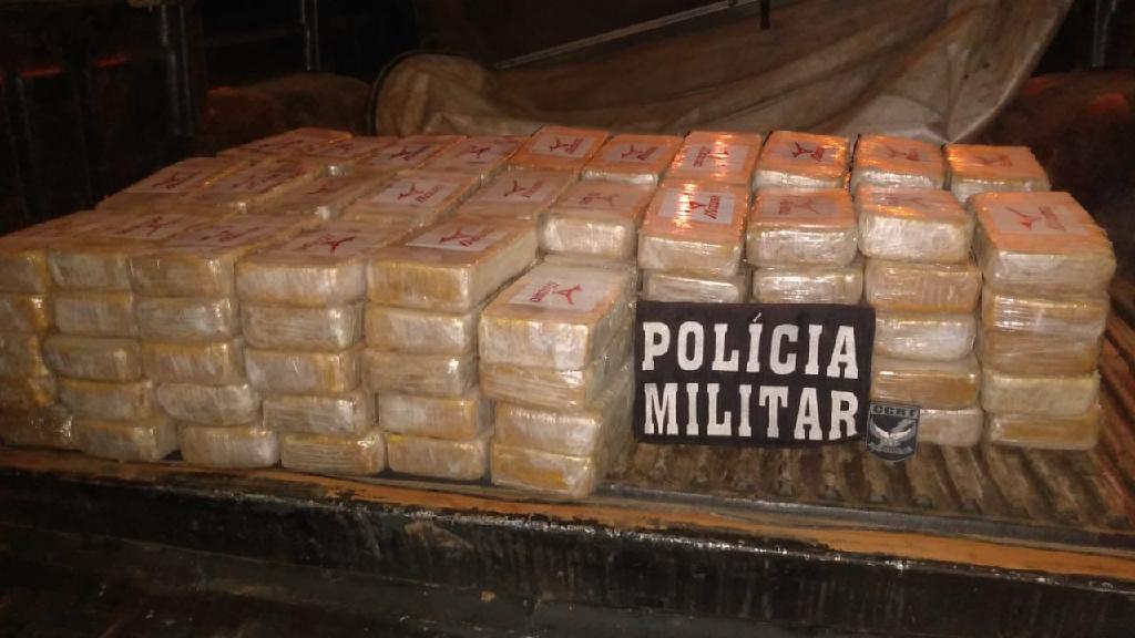 Irmãos moradores de Pontes e Lacerda são pegos com 129 tabletes de pasta base de cocaína em Brasnorte