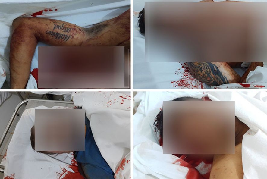 Imagens de bandidos mortos pelo Bope de MT circulam nas redes