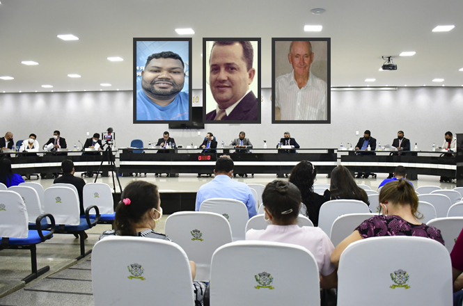 Vereadores homenageiam famílias Coelho, Pescada e Rodrigues durante sessão ordinária