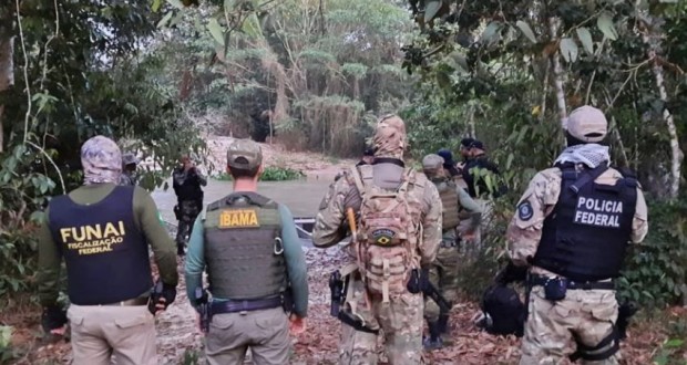 PF deflagra operação em garimpo ilegal na região de Pontes e Lacerda