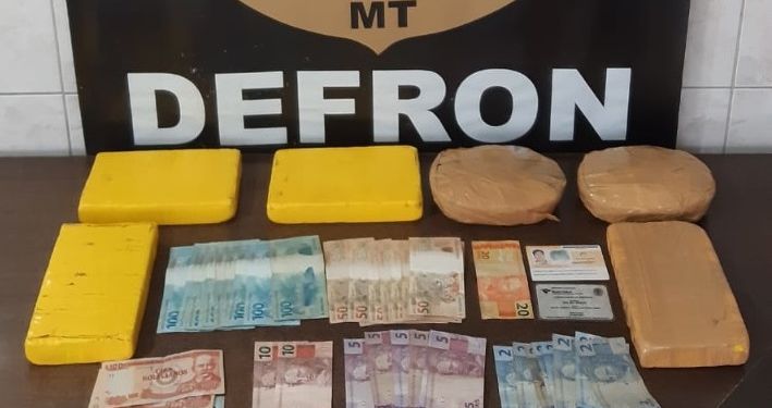 Estrangeiro pega cocaína em Pontes e Lacerda para trânsportar até São Paulo, acaba preso