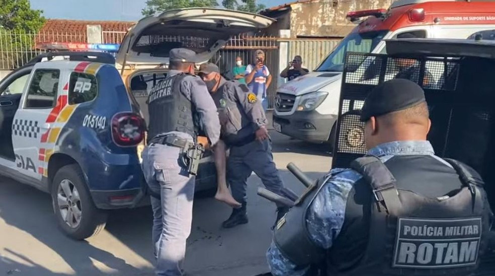 Roubo à residência termina com troca de tiros e suspeito morto