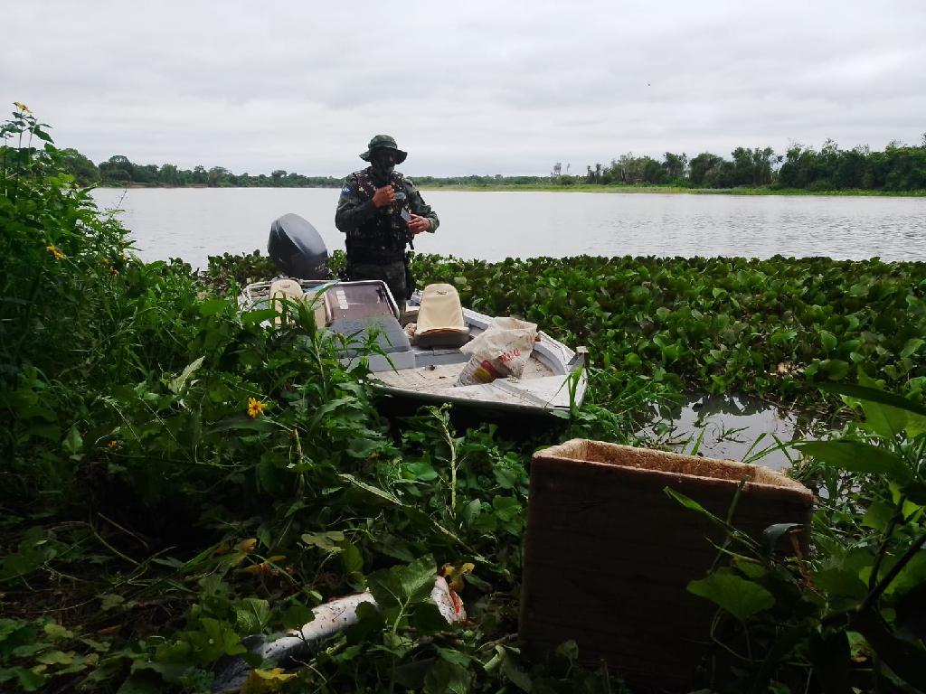 Três homens são presos com 61 quilos de pescado irregular