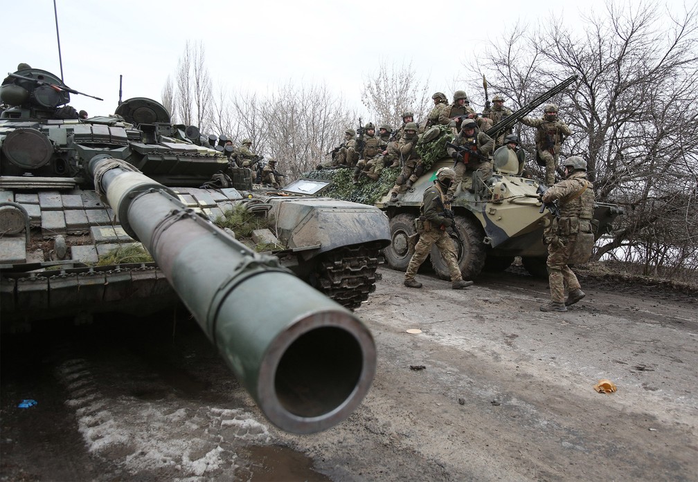 FOTOS DA GUERRA: Veja imagens impressionantes da invasão da Rússia contra a Ucrânia
