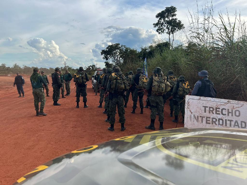 Gefron de MT capacita militares do Pará com instruções de policiamento na fronteira￼