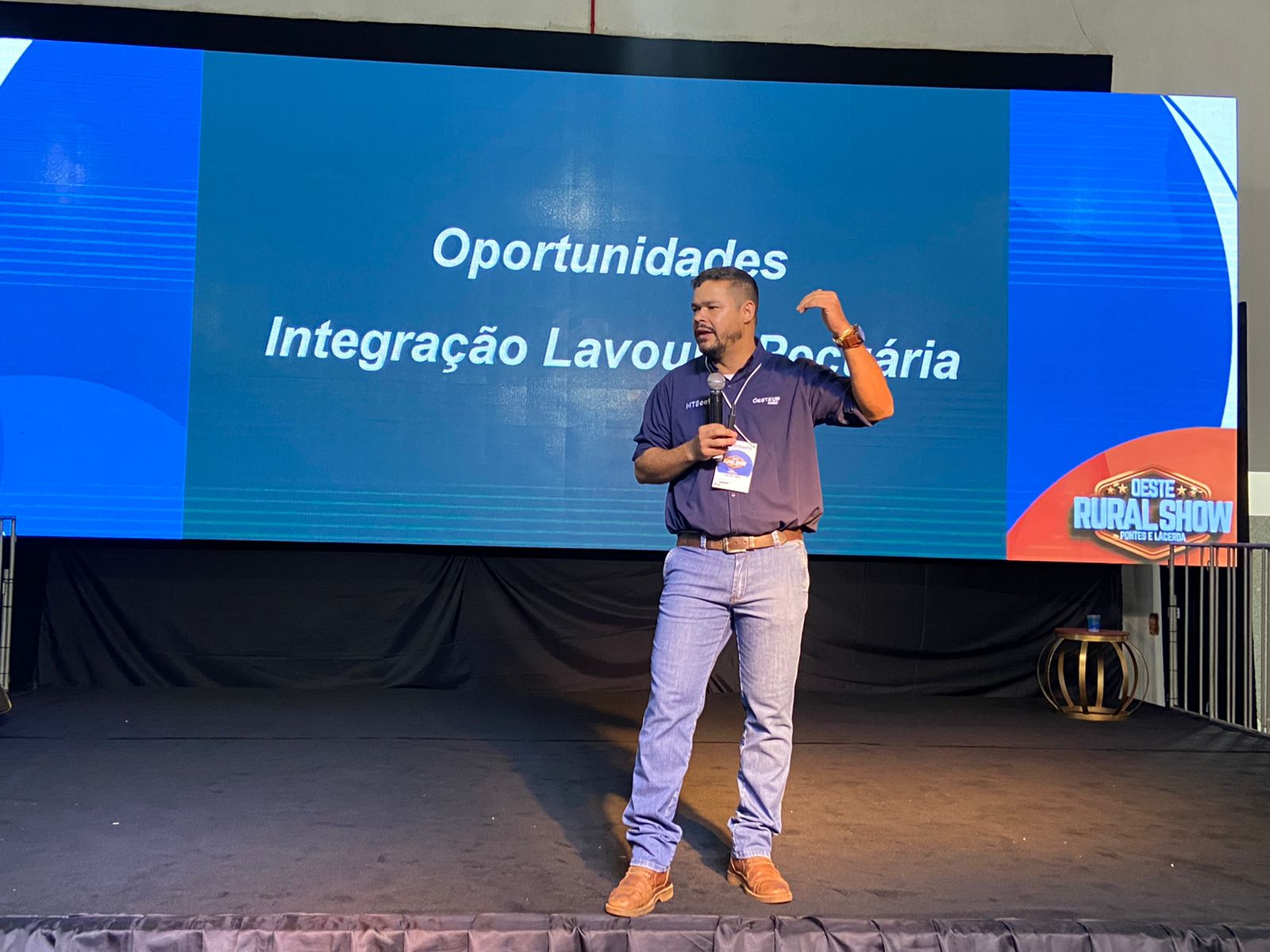 “Integração Lavoura Pecuária é um caminho sem volta”, destaca Welton Cabral na Oeste Rural Show