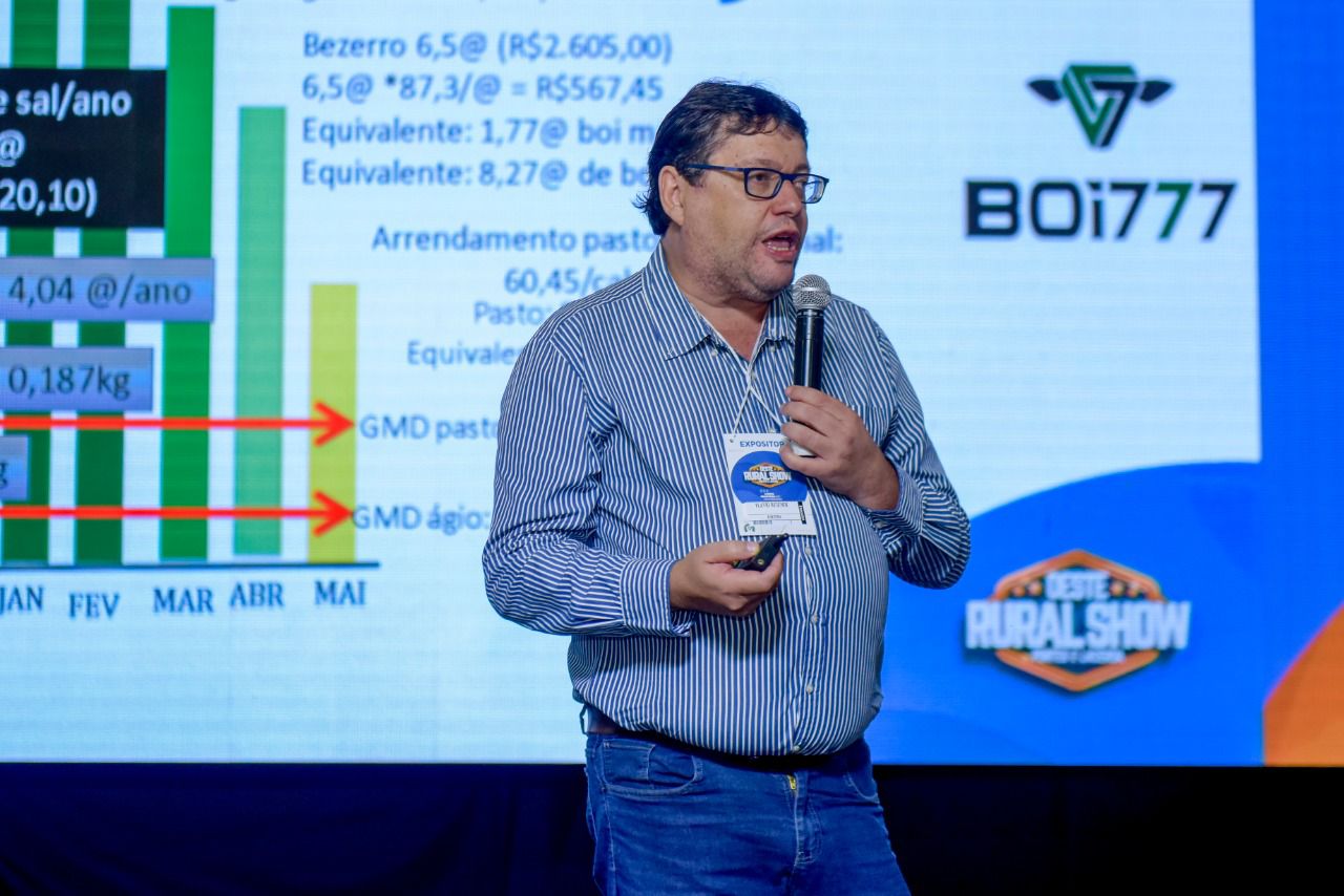 “Quem não tiver planejamento está fora da pecuária”, alerta Flávio Resende na Oeste Rural Show