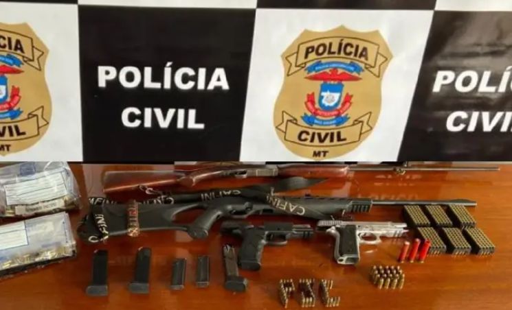 Operação cumpre mandados contra associação criminosa envolvida em roubos e extorsão em Mirassol d’Oeste