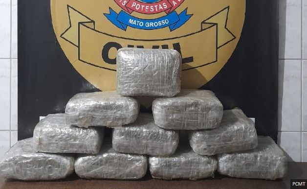Traficante acaba presa após tentar transportar droga até Rondonópolis; entorpecente saiu de Pontes e Lacerda