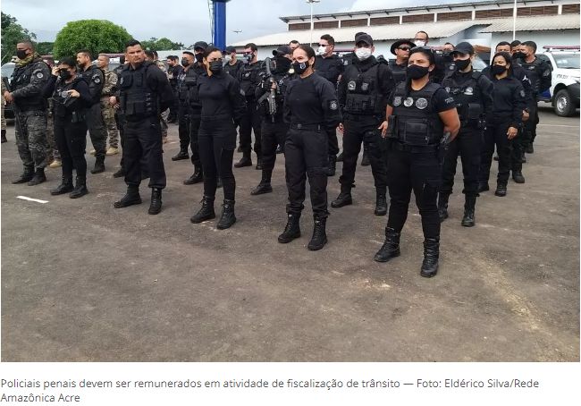 Policial penal, bombeiro e servidores do socioeducativo serão remunerados para atuar em fiscalização de trânsito em MT￼
