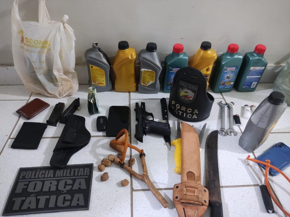 Forças de segurança prendem suspeitos de atos criminosos em rodovias federais