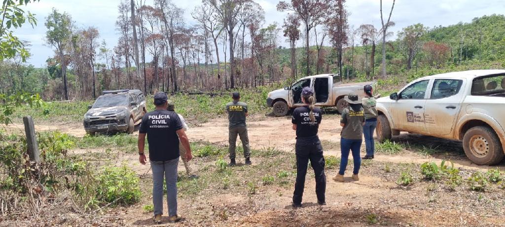 Polícia Civil e Sema intensificam o combate ao desmatamento e extração ilegal de madeira no norte do estado