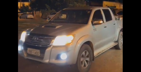 Força Tática de Pontes e Lacerda recupera caminhonete furtada após perseguir motoqueiro em atitudes suspeitas