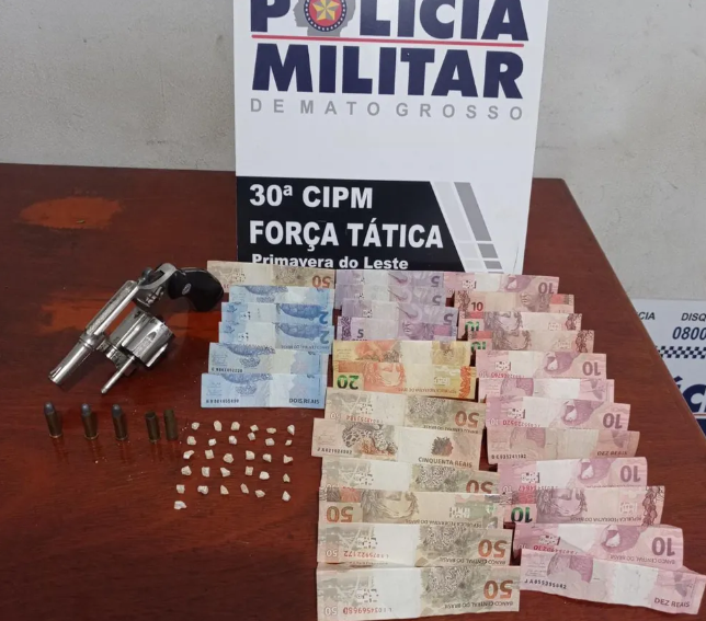 Suspeito de tráfico de drogas morre em confronto após resistir à abordagem em MT