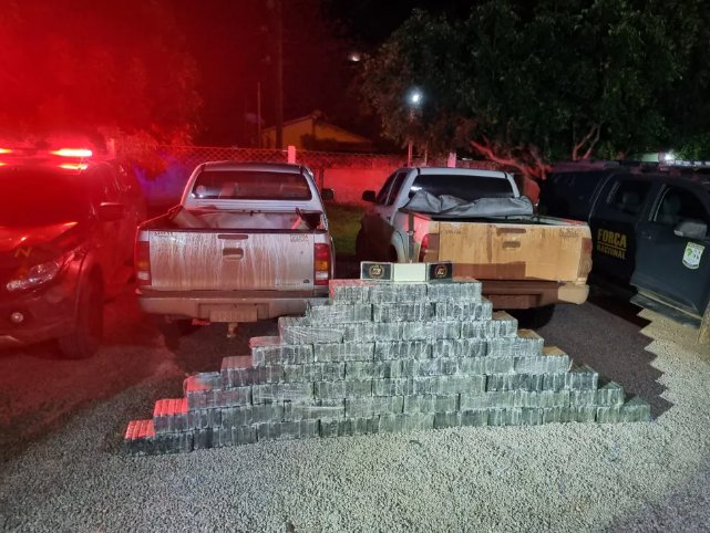 Polícia apreende 500 kg de drogas em fazenda no município de Vila Bela da Ss. Trindade