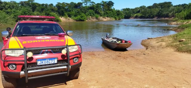 Bombeiros encontram corpo de homem que desapareceu ao tentar atravessar rio a nado em MT