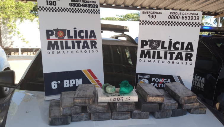 Força Tática apreende 17 quilos de cocaína e prende quatro pessoas por tráfico de drogas