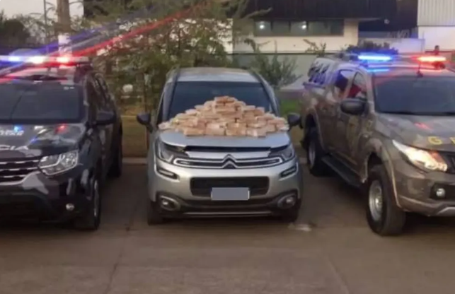 Homem é preso suspeito de tráfico de drogas em hotel