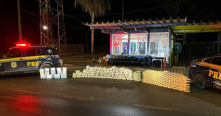 Motorista é Detido com Cerca de 360 Kg de Drogas em Abordagem na BR 364