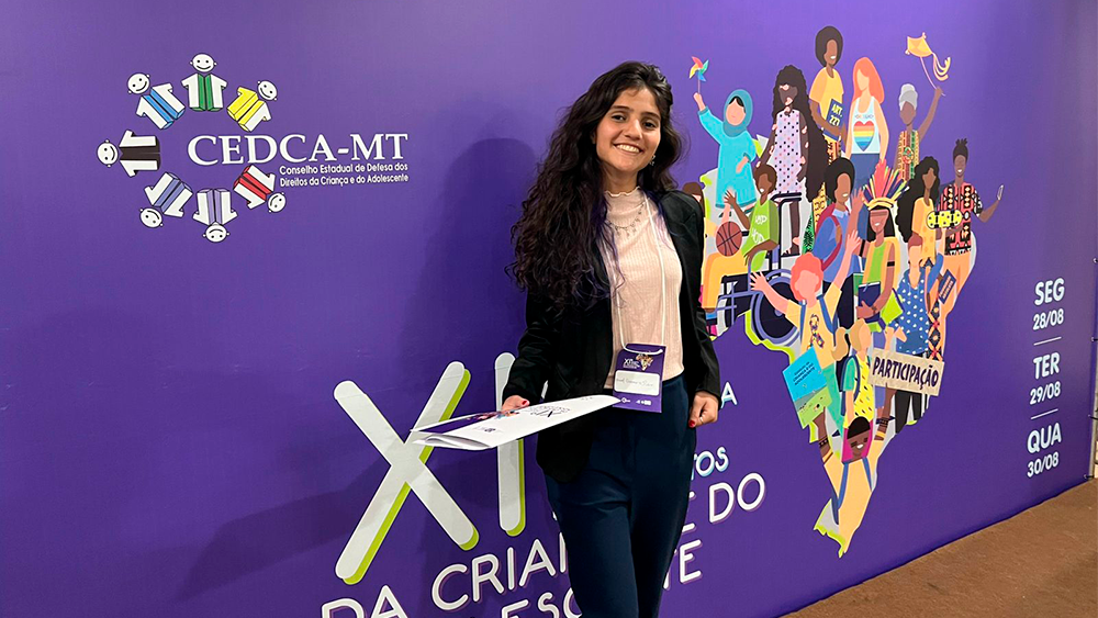 Aluna do IFMT Pontes e Lacerda representará MT na Conferência Nacional dos Direitos da Criança e do Adolescente