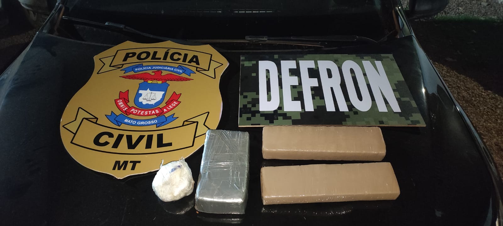 Polícia Civil apreende adolescente com quatro tabletes de drogas na região de fronteira