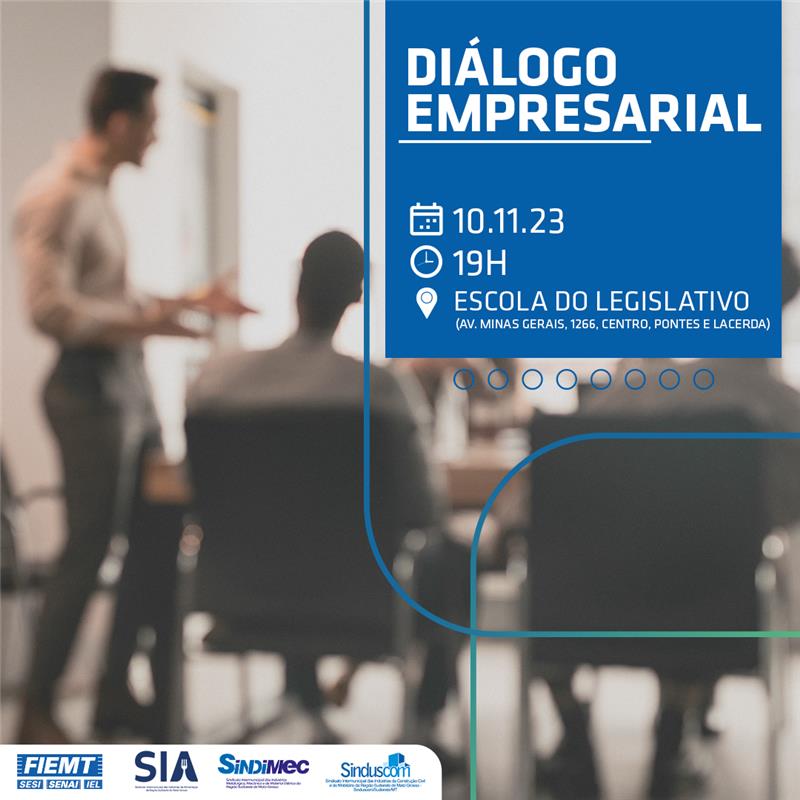 Região Oeste: Sistema Fiemt promove evento para discutir novas oportunidades de negócio em Pontes e Lacerda e região
