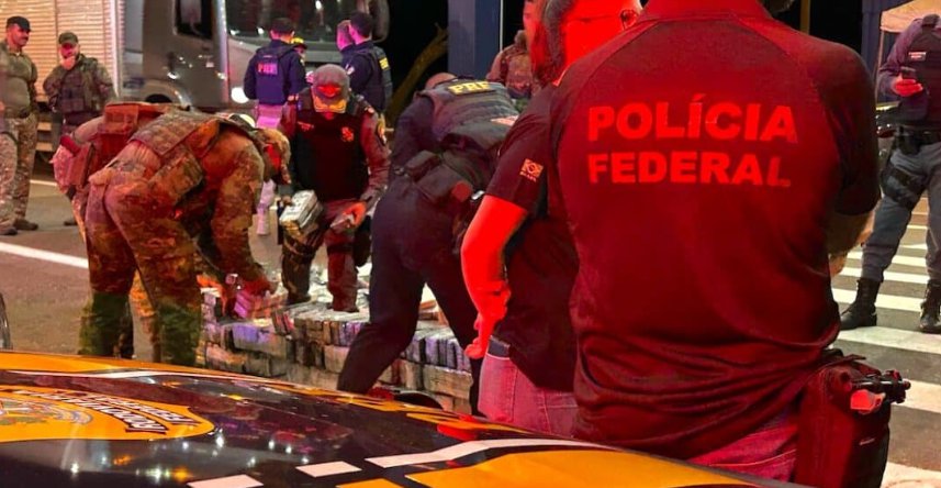 Saiu de Pontes e Lacerda: Polícia apreende 350 quilos de cocaína em caminhão frigorífico