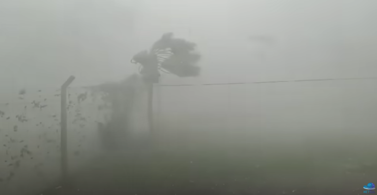 Microexplosão atmosférica atingiu cidade gaúcha; veja o vídeo