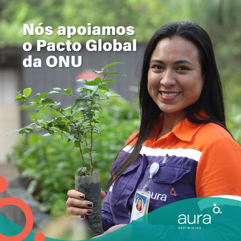 Aura Minerals integra a maior iniciativa voluntária de sustentabilidade corporativa do mundo