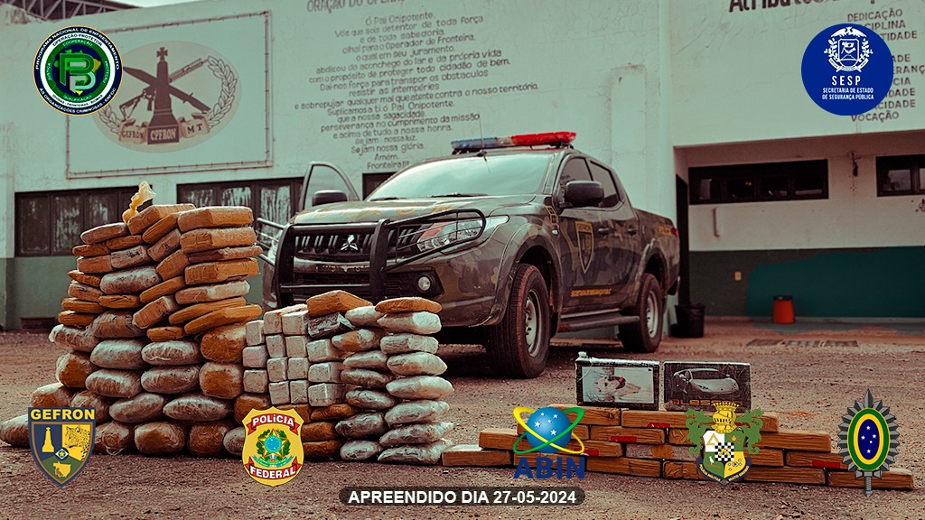 Porto Esperidião: Operação conjunta resulta em apreensão significativa de drogas na região de fronteira