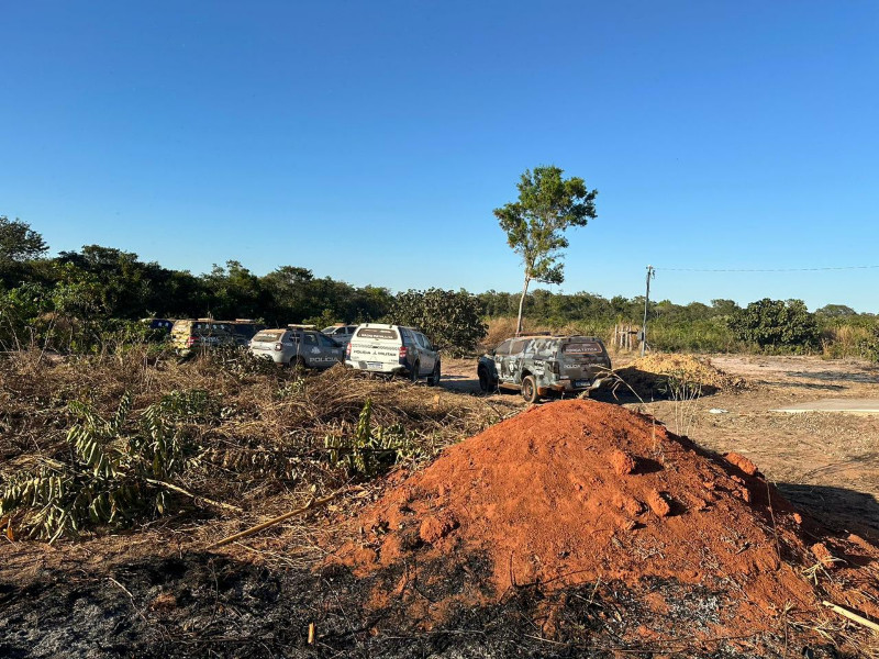 Trio é preso em flagrante tentando invadir propriedade particular em MT