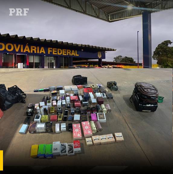Ação policial intercepta mercadorias sem nota fiscal em Comodoro