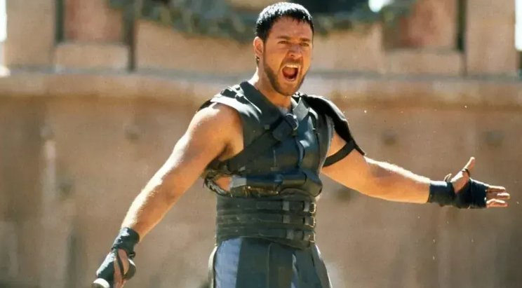 “Gladiador 2”: Russell Crowe diz estar “desconfortável” com sequência