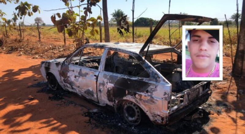 Homem é sequestrado e corpo é encontrado carbonizado em porta-malas