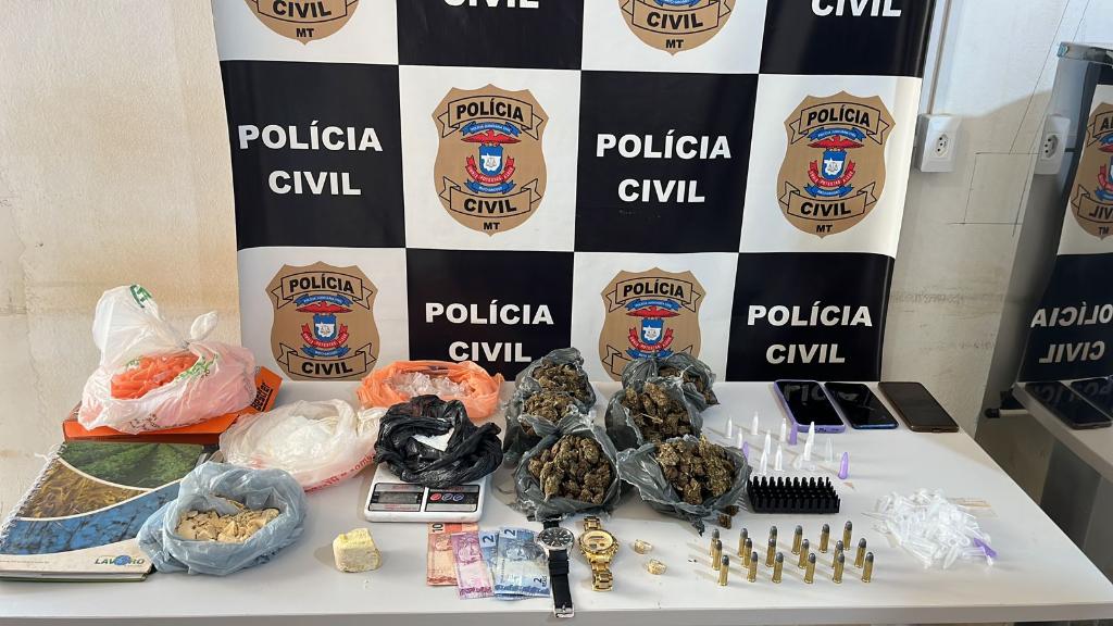 Operação Roseta cumpre mandados de buscas e prende suspeitos de liderar o tráfico em Comodoro