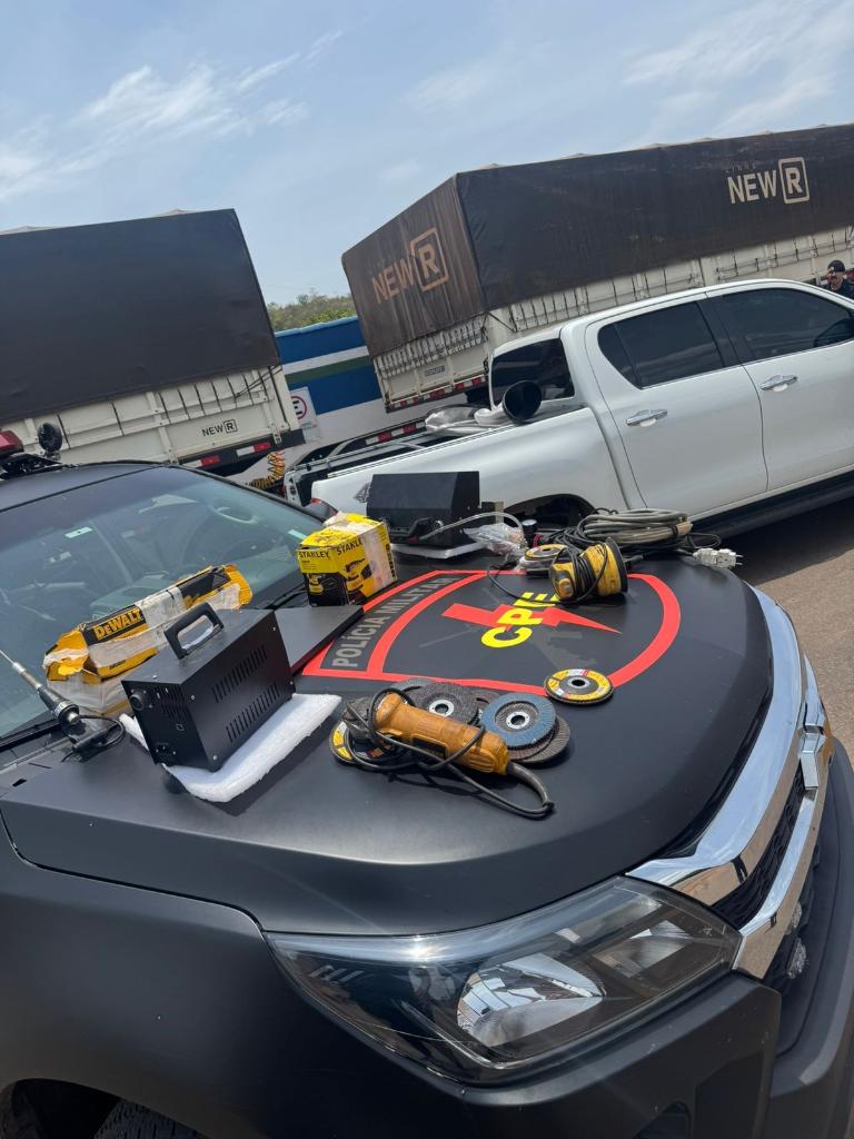 Polícia Civil desarticula grupo criminoso envolvido com roubo de cargas e adulteração de veículos em MT e GO