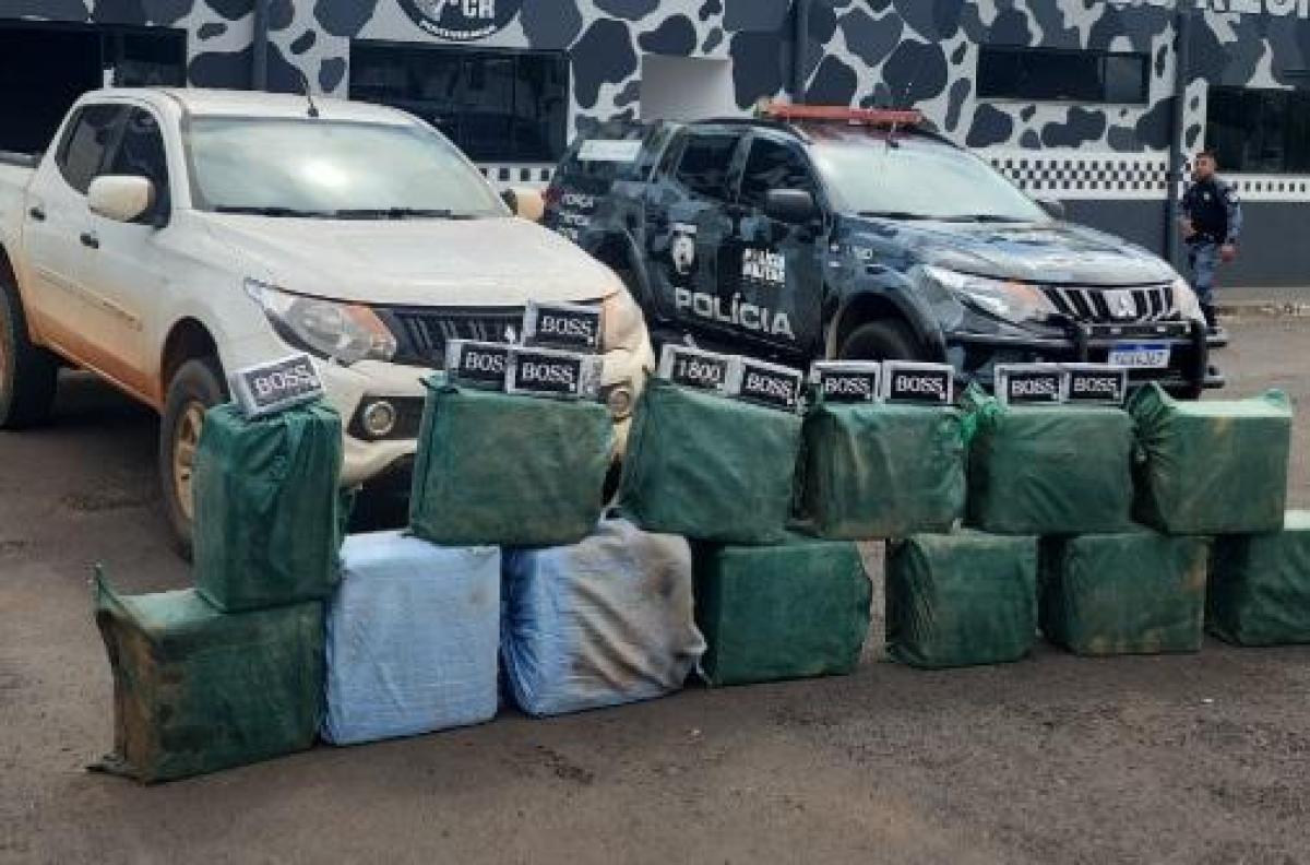 Cocaína avaliada em R$ 14 mi é achada perto de aldeia em MT