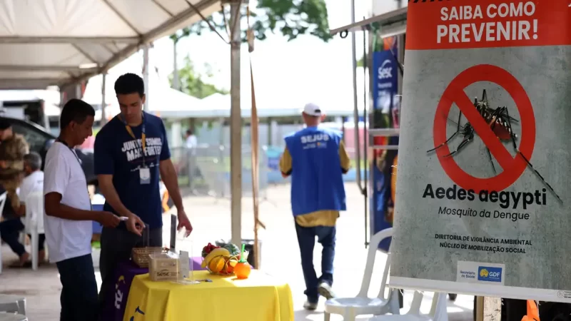 Casos de dengue caem 60% no Brasil, mas sorotipo 3 preocupa