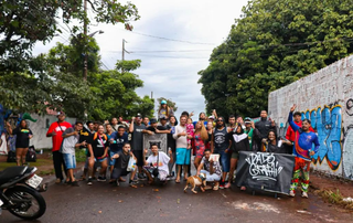 Projeto de graffiti vai levar cores e cultura urbana para Vila Nhanhá