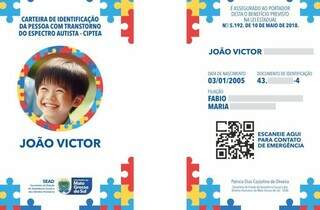 Carteirinha do Autista substitui laudo médico para desconto no IPVA