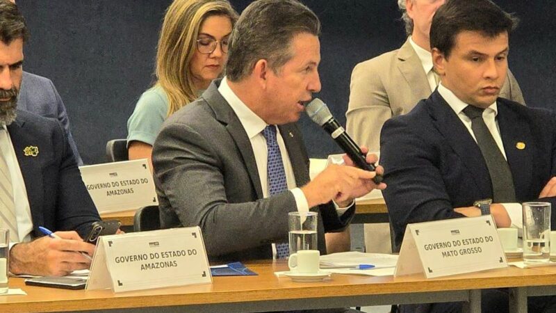 Mauro Mendes pede que STF permita o uso de aviões agrícolas no combate a incêndios em MT