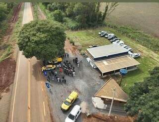 Polícia Rodoviária Estadual inaugura primeira base na Rodovia do Ecoturismo