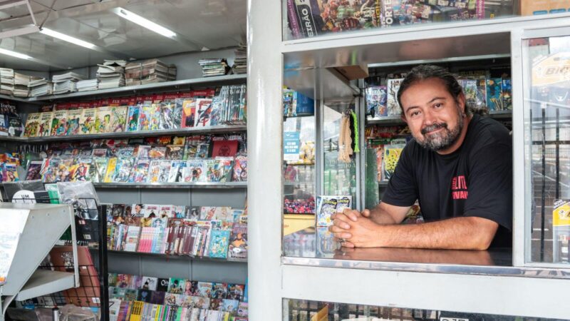 Bancas de revista resistem em Campo Grande apostando na tradição e renovação