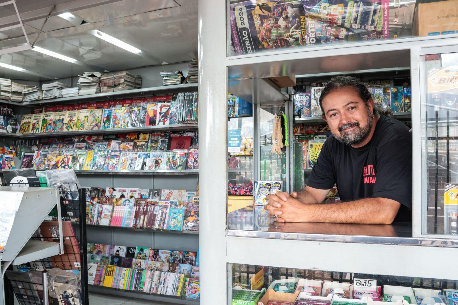 Bancas de revista resistem em Campo Grande apostando na tradição e renovação